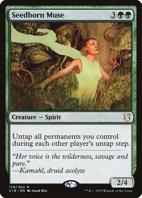 Seedborn Muse - Commander 2019