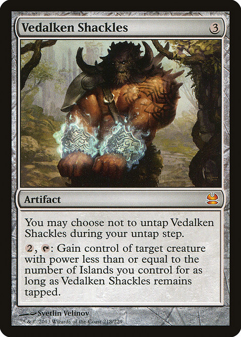 Vedalken Shackles - Modern Masters