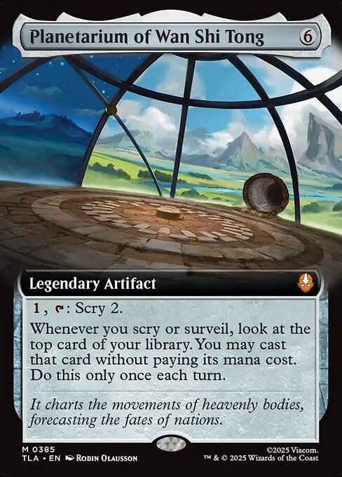 Planetarium of Wan Shi Tong - Avatar: The Last Airbender - Extended Art