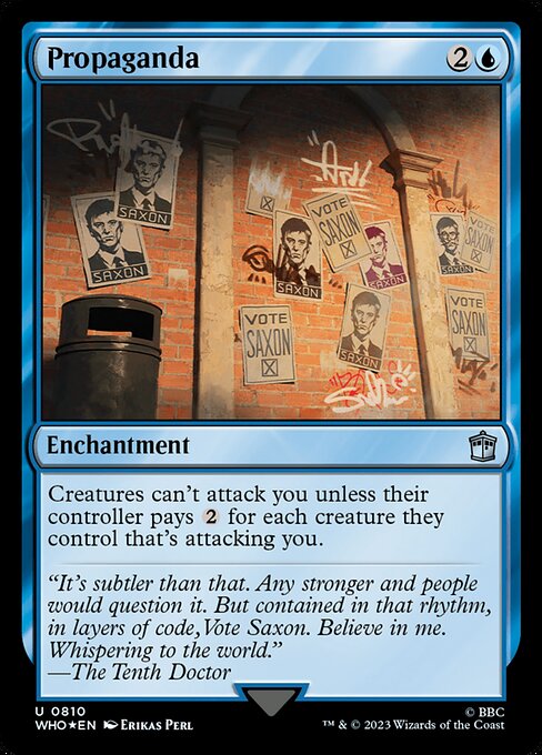 Propaganda - Doctor Who - Surge Foil