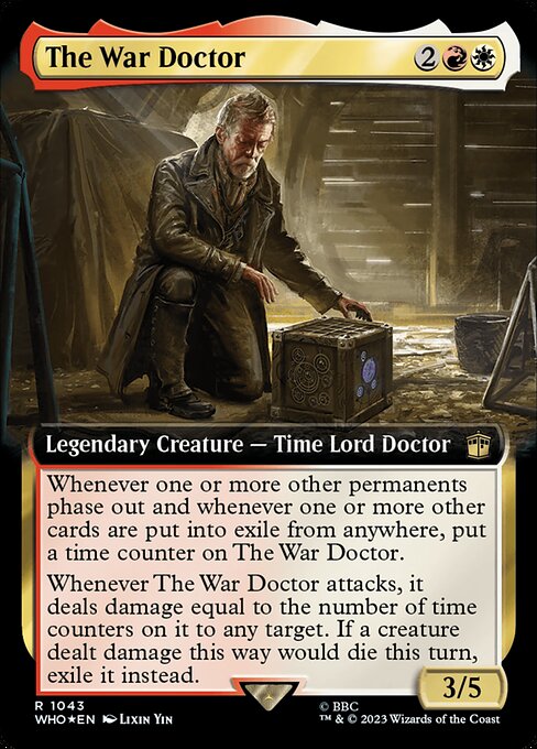 The War Doctor - Doctor Who - Surge Foil