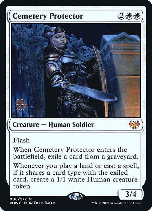 Cemetery Protector - Innistrad: Crimson Vow Promos