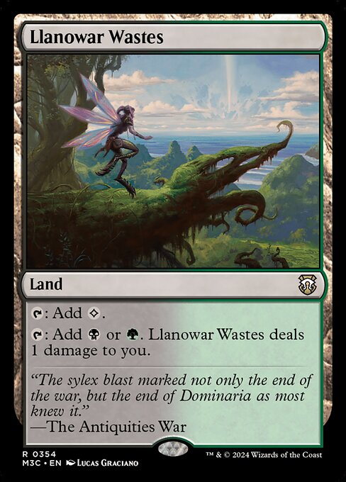 Llanowar Wastes - Modern Horizons 3 Commander