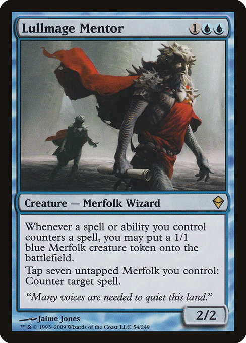 Lullmage Mentor - Zendikar