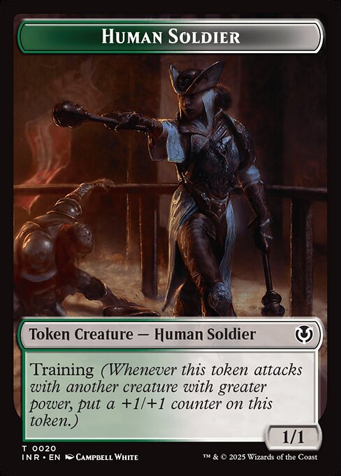 Human Soldier - Innistrad Remastered Tokens