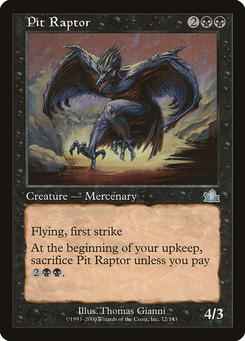 Pit Raptor - Prophecy