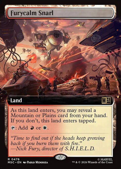 Furycalm Snarl - Marvel Super Heroes Commander - Extended Art