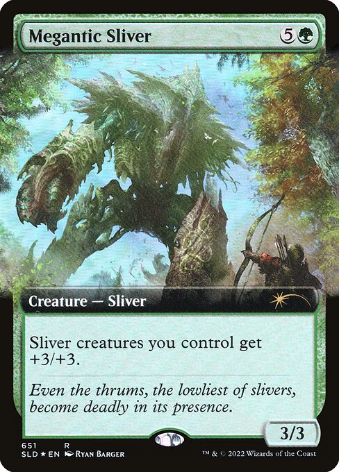 Megantic Sliver - Secret Lair Drop - Promo Foil