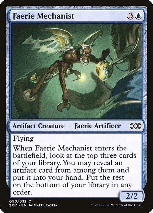 Faerie Mechanist - Double Masters