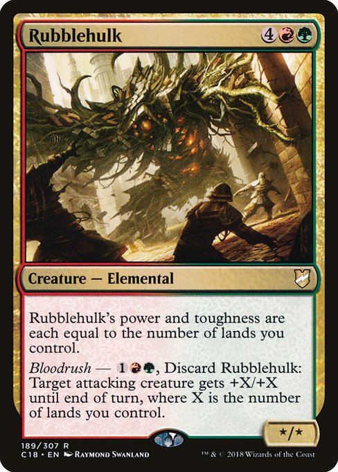 Rubblehulk - Commander 2018