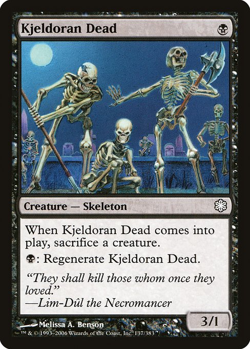 Kjeldoran Dead - Coldsnap Theme Decks