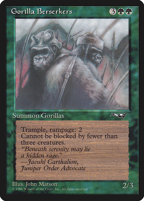 Gorilla Berserkers - Alliances