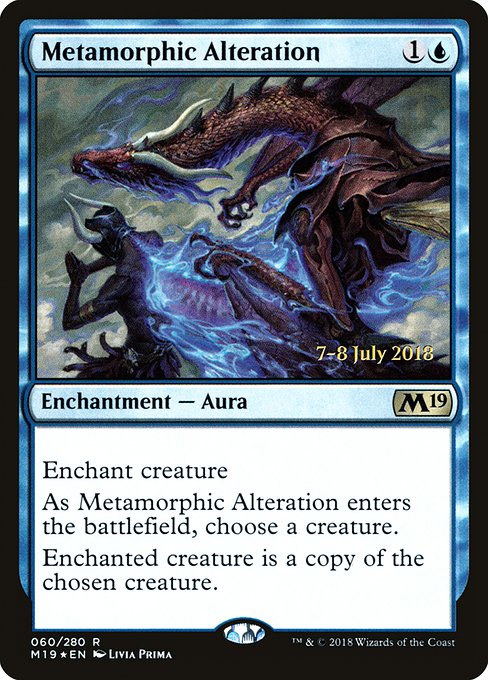 Metamorphic Alteration - Core Set 2019 Promos - Promo Foil