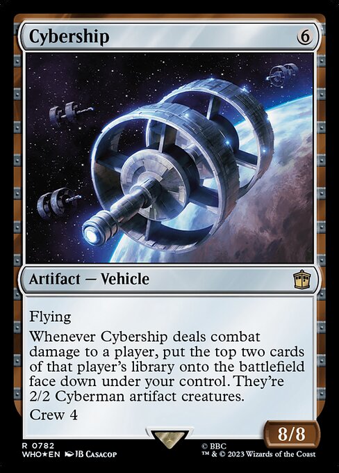 Cybership - Doctor Who - Surge Foil