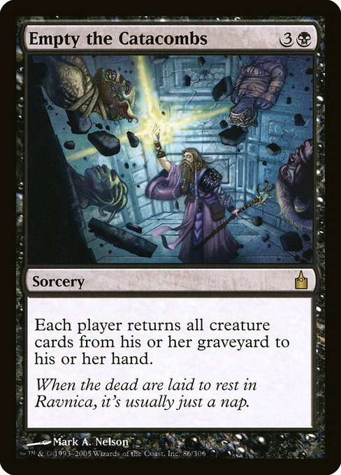 Empty the Catacombs - Ravnica: City of Guilds