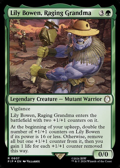 Lily Bowen, Raging Grandma - Fallout - Surge Foil