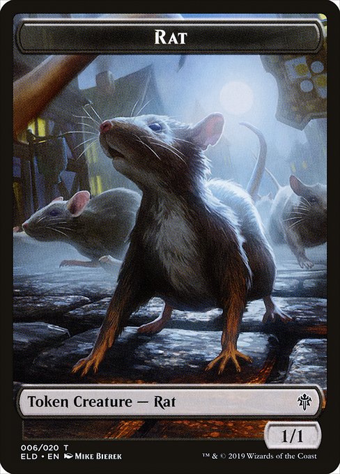 Rat - Throne of Eldraine Tokens