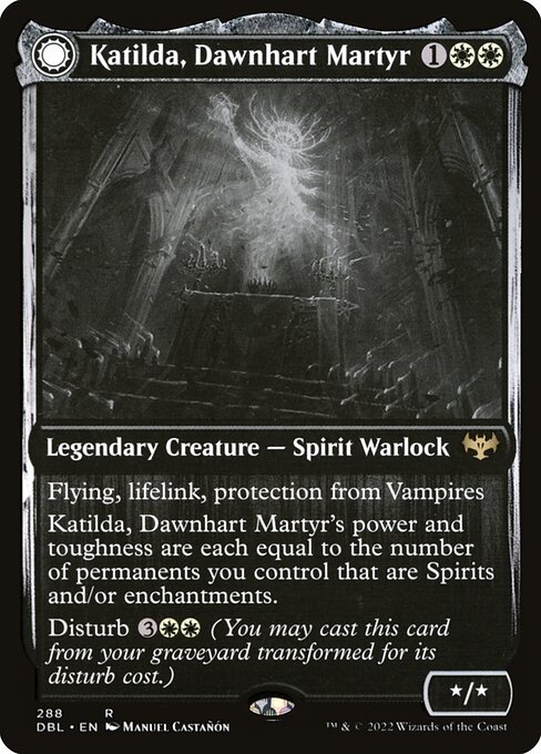 Katilda, Dawnhart Martyr // Katilda's Rising Dawn - Innistrad: Double Feature