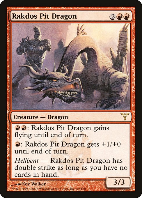 Rakdos Pit Dragon - Dissension