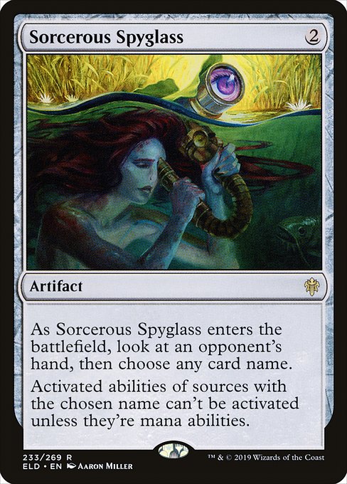 Sorcerous Spyglass - Throne of Eldraine