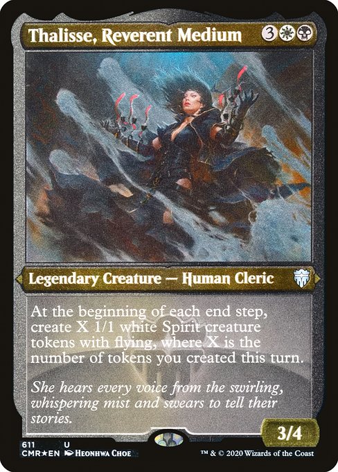 Thalisse, Reverent Medium - Commander Legends - Etched Foil