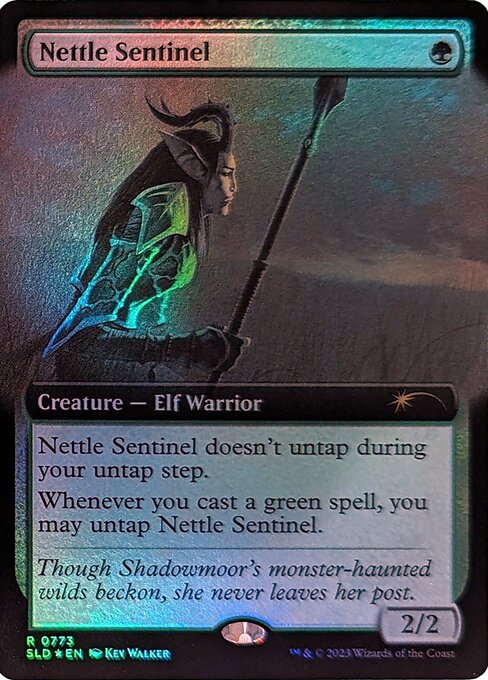 Nettle Sentinel - Secret Lair Drop - Promo Foil