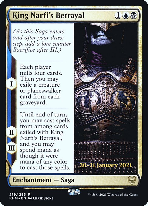 King Narfi's Betrayal - Kaldheim Promos - Promo Foil