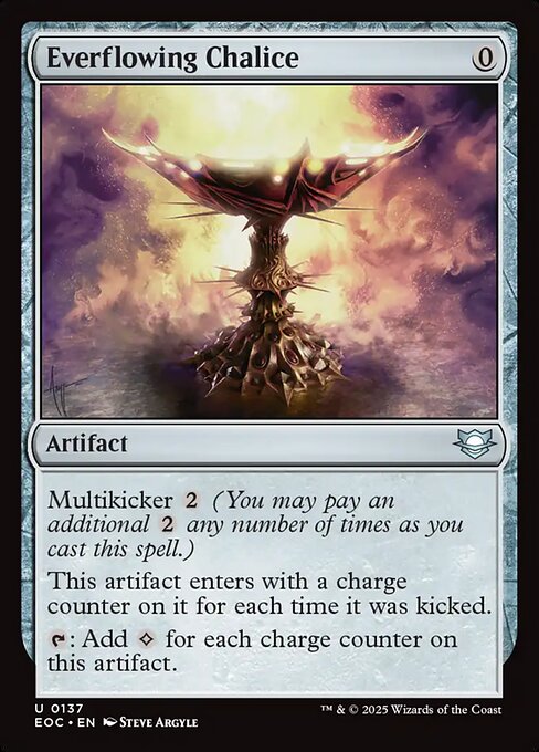 Everflowing Chalice - Edge of Eternities Commander