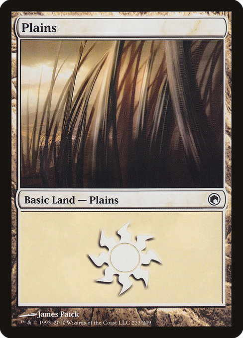 Plains - Scars of Mirrodin