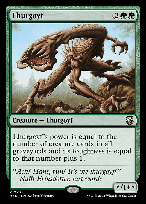 Lhurgoyf - Modern Horizons 3 Commander