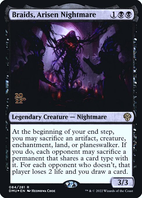 Braids, Arisen Nightmare - Dominaria United Promos - Promo Foil