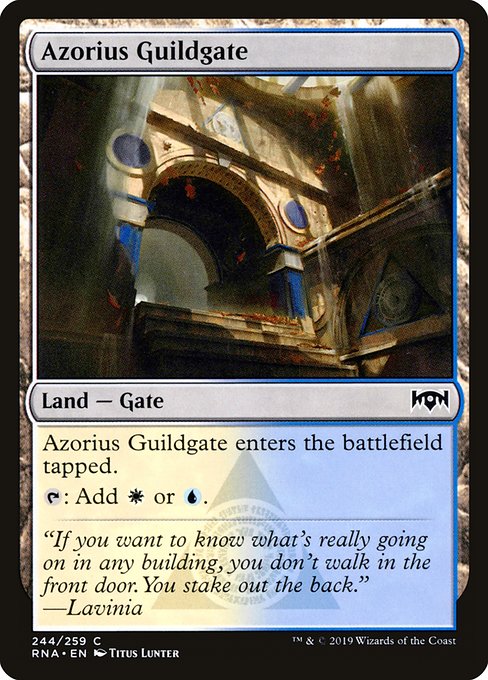 Azorius Guildgate - Ravnica Allegiance