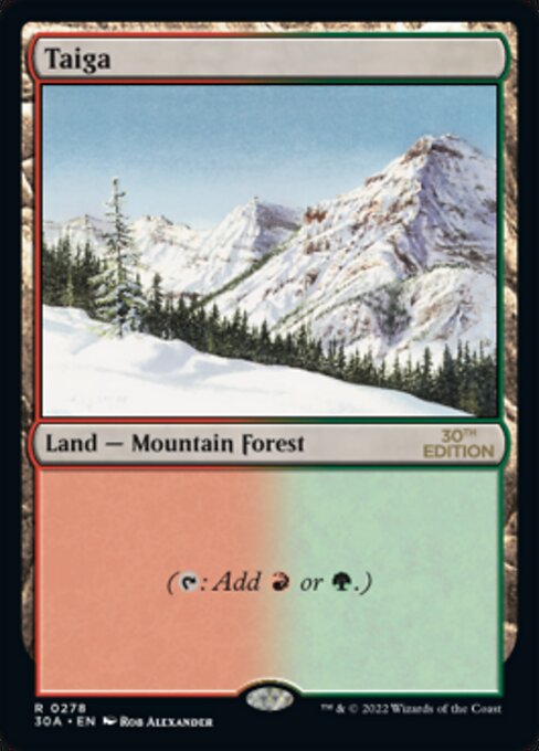 Taiga - 30th Anniversary Edition