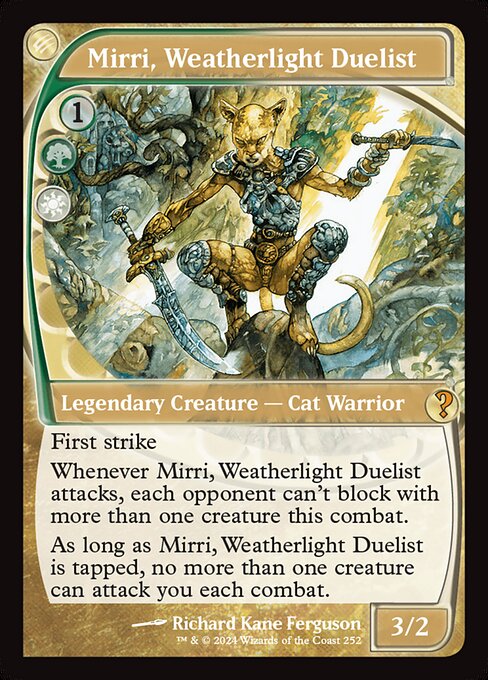 Mirri, Weatherlight Duelist - Mystery Booster 2 - Promo Foil