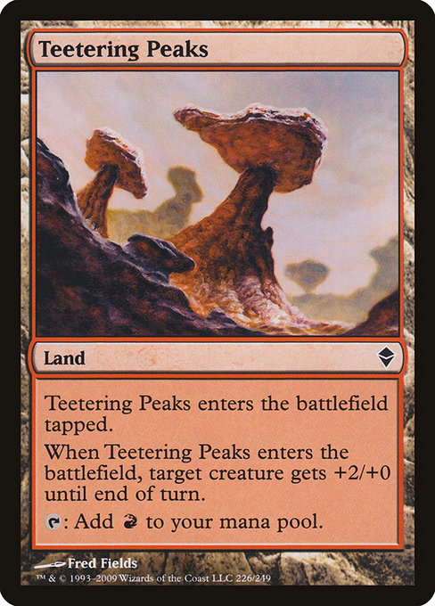 Teetering Peaks - Zendikar