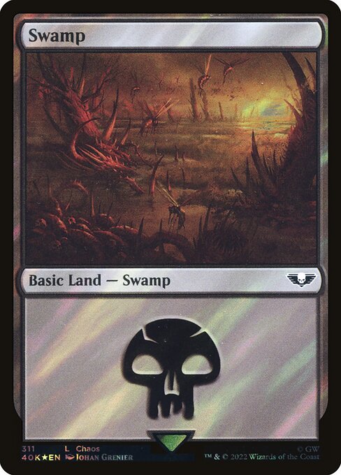 Swamp - Warhammer 40,000 Commander - Surge Foil