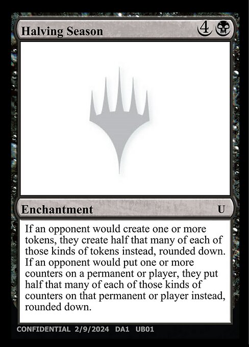Halving Season - Unknown Event