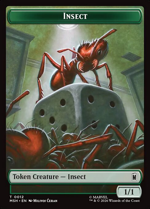 Insect - Marvel Super Heroes Tokens