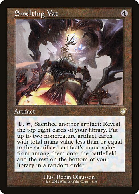 Smelting Vat - The Brothers' War Commander - Retro