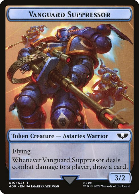 Vanguard Suppressor - Warhammer 40,000 Commander Tokens