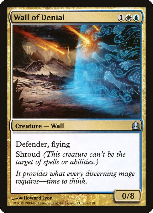 Wall of Denial - Commander 2011