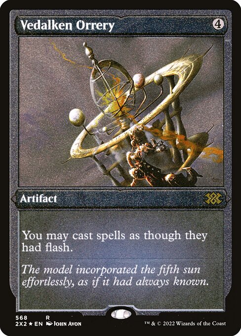 Vedalken Orrery - Double Masters 2022 - Etched Foil