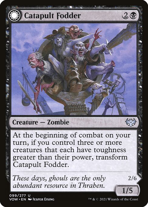 Catapult Fodder // Catapult Captain - Innistrad: Crimson Vow