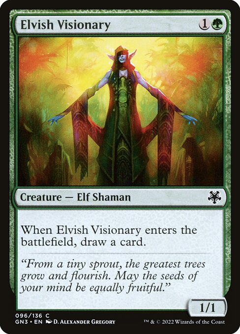 Elvish Visionary - Game Night: Free-for-All