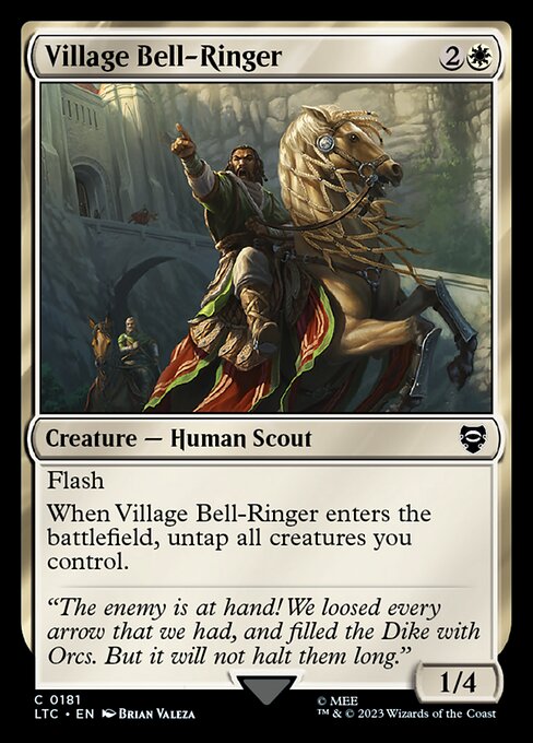 Village Bell-Ringer - Tales of Middle-earth Commander