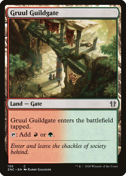 Gruul Guildgate - Zendikar Rising Commander