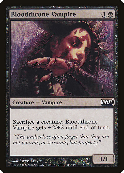 Bloodthrone Vampire - Magic 2011