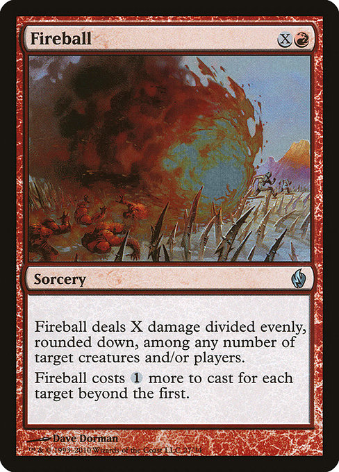 Fireball - Premium Deck Series: Fire and Lightning - Promo Foil