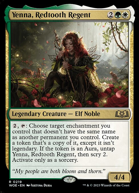 Yenna, Redtooth Regent - Wilds of Eldraine