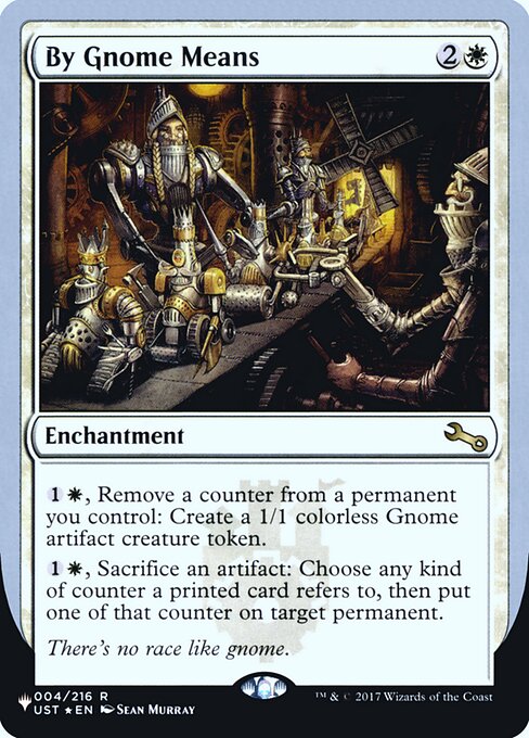 By Gnome Means - The List (Unfinity Foil Edition) - Promo Foil